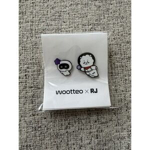 Wootteo  x RJ Pin Badge Set